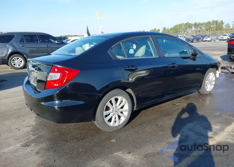 2012 Honda Civic Ex из США, поврежденный, VIN 19XFB2F8XCE038358